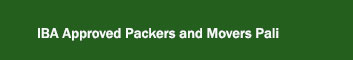 IBA Approved Packers and Movers Pali 